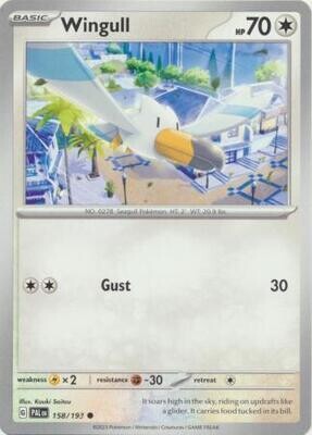 Wingull - 158/193 - Common
Scarlet &amp; Violet: Paldea Evolved Singles