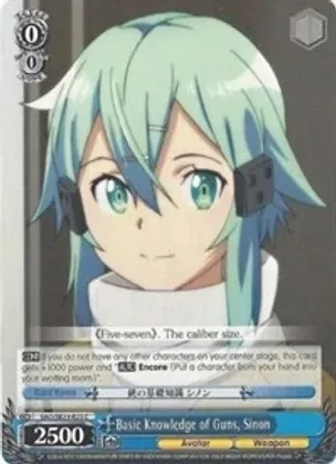SH Basic Knowledge of Guns, Sinon - Sword Art Online II (SAO/SE23)
Sword Art Online II