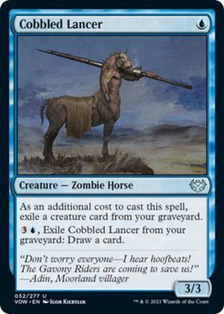 Cobbled Lancer 052/277
Innistrad: Crimson Vow Singles (Español)