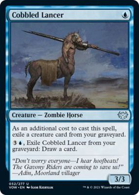 Cobbled Lancer 052/277
Innistrad: Crimson Vow Singles (Español)