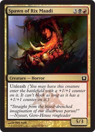 Spawn of Rix Maadi
Return to Ravnica Singles (Español)