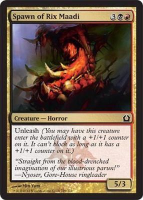 Spawn of Rix Maadi Return to Ravnica Singles