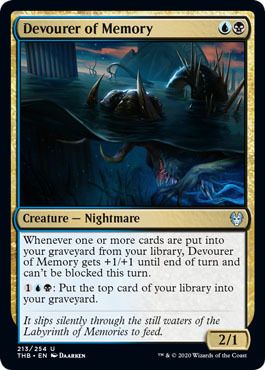 Devourer of Memory 213/254 - Theros: Beyond Death Singles (Español)