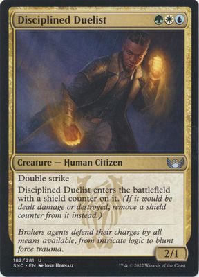 Disciplined Duelist 182/281 - Streets of New Capenna Singles (Español)