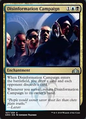 Disinformation Campaign 167/259 Guilds of Ravnica Singles (Español)