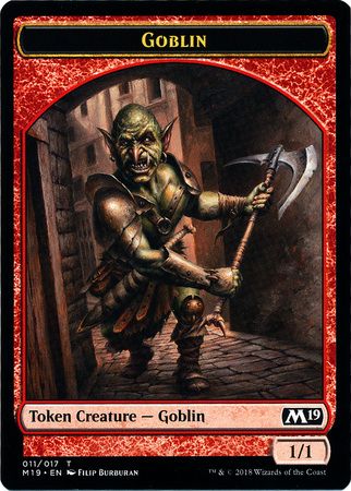 Goblin Token 011/017
Magic 2019 (M19) Singles