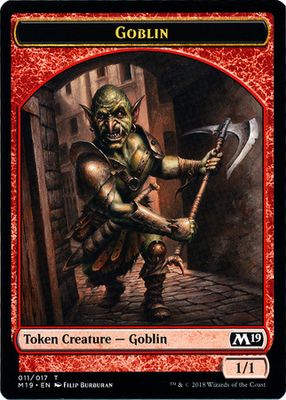 Goblin Token 011/017
Magic 2019 (M19) Singles
