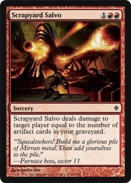 Scrapyard Salvo
New Phyrexia Singles(Español)