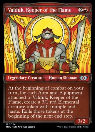 Valduk, Keeper of the Flame 0024 - March of the Machine: Multiverse Legends (MUL)