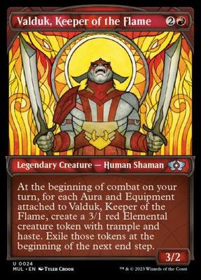Valduk, Keeper of the Flame 0024 - March of the Machine: Multiverse Legends (MUL)