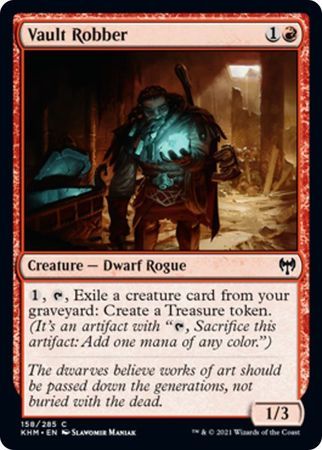 Vault Robber 158/285 Kaldheim Singles (Español)