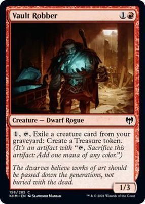 Vault Robber 158/285 Kaldheim Singles (Español)