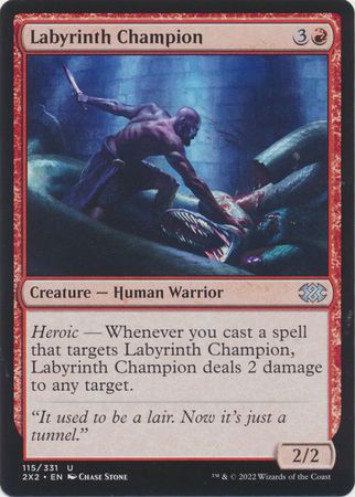 Labyrinth Champion 115/331 Double Masters 2022 Singles