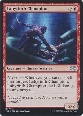 Labyrinth Champion 115/331
Double Masters 2022 Singles