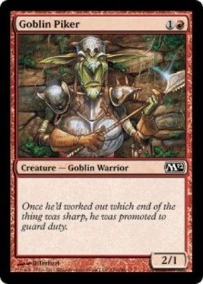 Goblin Piker 141/249 - Magic 2012 (M12) Singles