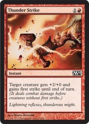 Thunder Strike
Magic 2014 (M14) Singles(Español)
