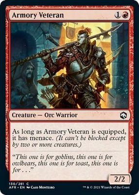 Armory Veteran 130/281
Adventures in the Forgotten Realms Singles(Español)
