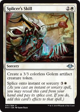 Splicer&#39;s Skill 031/254 Modern Horizons Singles