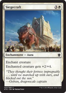 Siegecraft 023/269
Khans of Tarkir Singles (Español)
