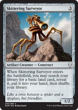 Skittering Surveyor 230/269 Dominaria Singles (Español)