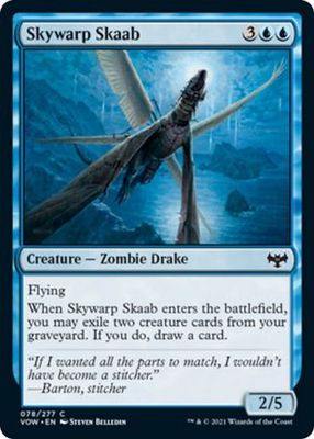 Skywarp Skaab 078/277
Innistrad: Crimson Vow Singles