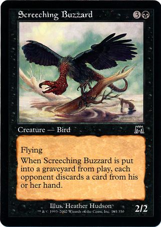 Screeching Buzzard 165/350 - Onslaught Singles