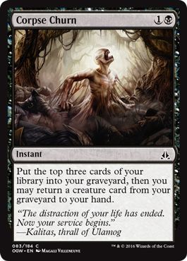 Corpse Churn 083/184 - Oath of the Gatewatch Singles