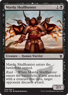 Mardu Skullhunter 078/269 Khans of Tarkir Singles(Español)