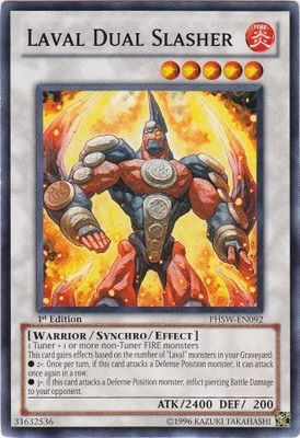 Laval Dual Slasher - PHSW-EN092 - Common 1st Edition Photon Shockwave 1st Edition Singles (espanol)
