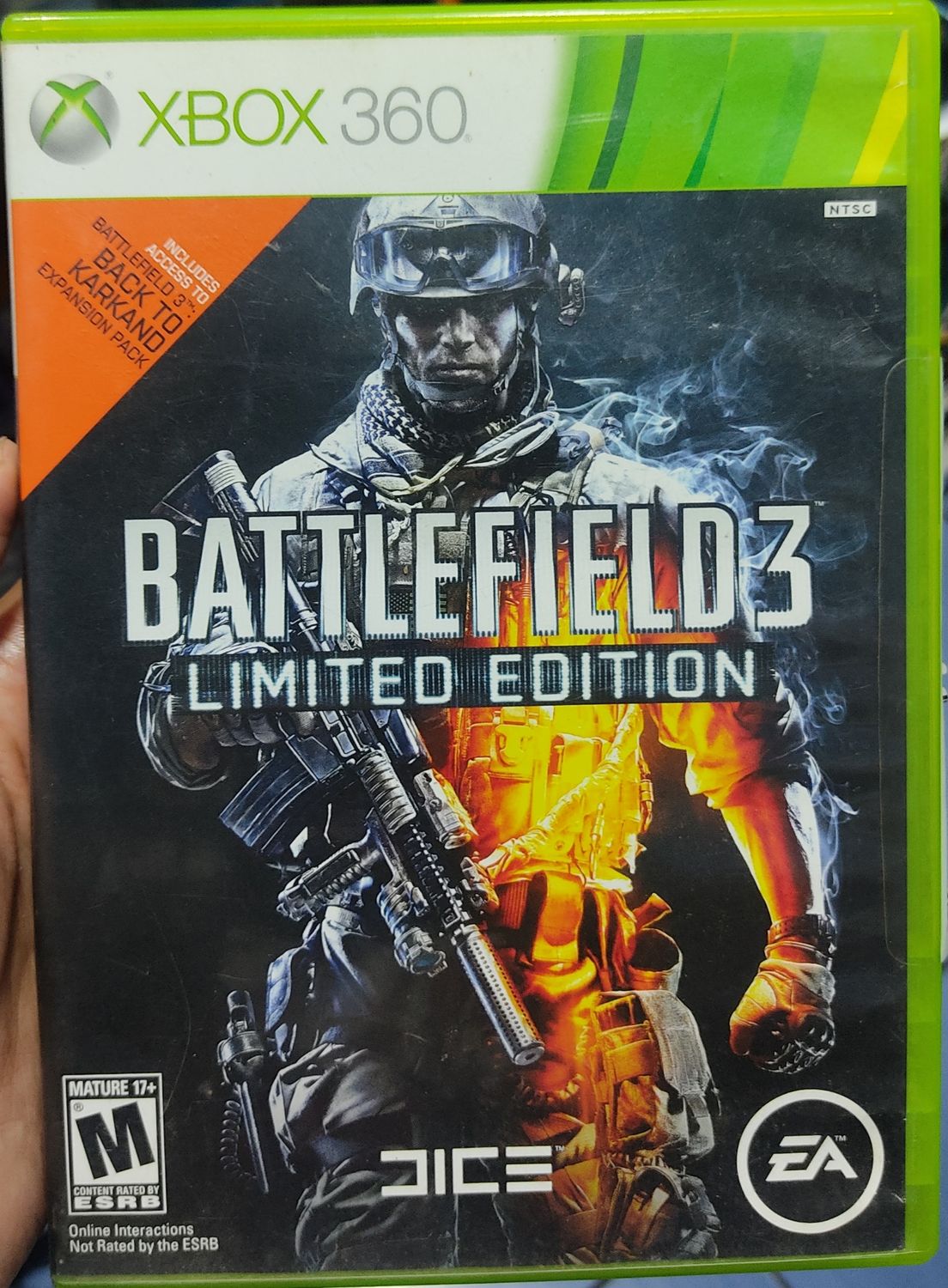 SJ Battlefield 3 Xbox 360 Usado Completo