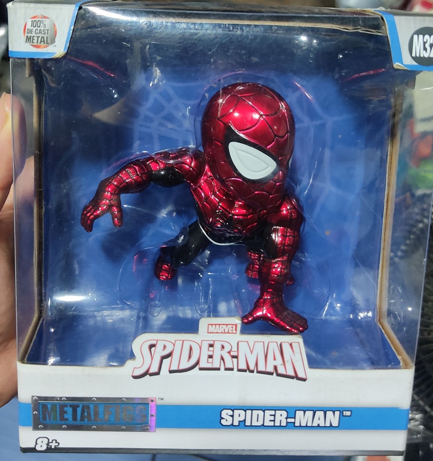 SJ Metalfigs Spider Man de Metal
