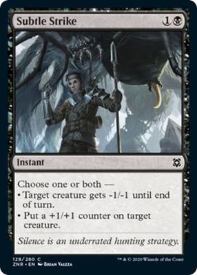Subtle Strike 128/280 - Zendikar Rising Singles