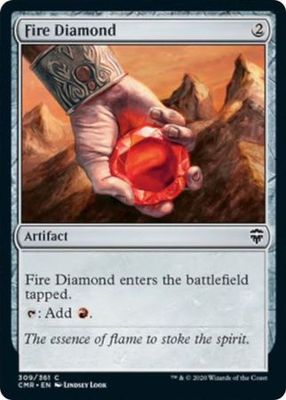 Fire Diamond 309/361 - Commander Legends Singles