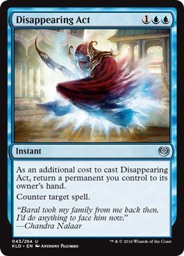 Disappearing Act 043/264
Kaladesh Singles