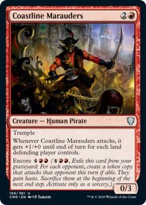 Coastline Marauders 168/361 - Commander Legends Singles (Español)