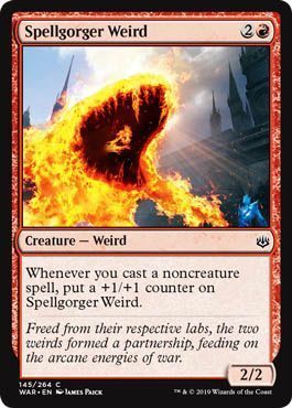 Spellgorger Weird 145/264 War of the Spark Singles