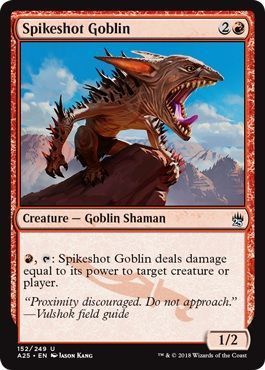 Spikeshot Goblin 152/249 - Masters 25 Singles