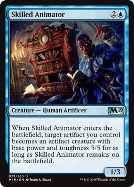 Skilled Animator 073/280
Magic 2019 (M19) Singles (Español)