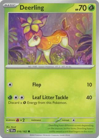 Deerling - 016/162 - Common Scarlet &amp; Violet: Temporal Forces Singles