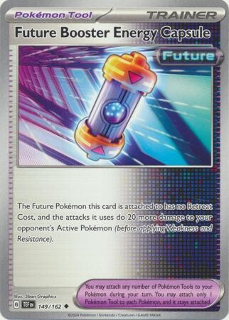 Future Booster Energy Capsule - 149/162 - Uncommon Scarlet &amp; Violet: Temporal Forces Singles