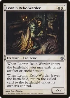 GA Leonin Relic-Warder - Mirrodin Besieged (MBS)
Mirrodin Besieged