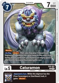 Caturamon - Animal Colosseum (EX05)
Animal Colosseum