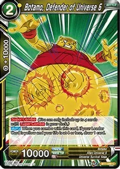 Botamo, Defender of Universe 6 - Assault of the Saiyans (DBS-B07)
Assault of the Saiyans