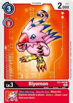 Biyomon - Classic Collection (EX01)
Classic Collection