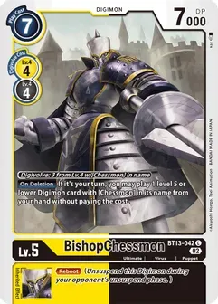 BishopChessmon - Versus Royal Knights (BT13)
Versus Royal Knights