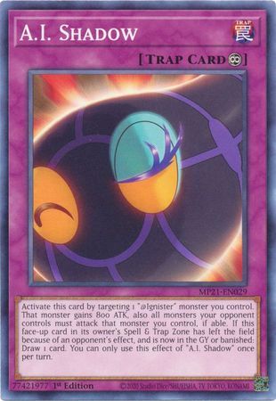 A.I. Shadow - MP21-EN029 - Common 1st Edition 2021 Mega-Tin: Ancient Battles 1st Edition Singles