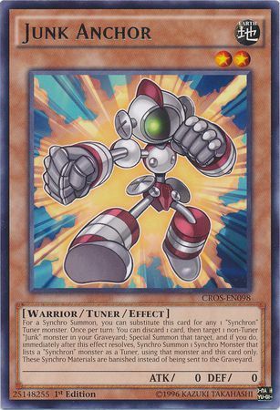Junk Anchor - CROS-EN098 - Rare 1st Edition Crossed Souls 1st Edition Singles