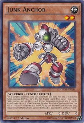 Junk Anchor - CROS-EN098 - Rare 1st Edition
Crossed Souls 1st Edition Singles (Espanol)