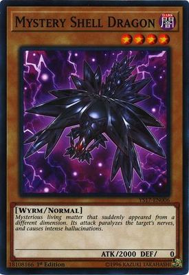 Mystery Shell Dragon - YS17-EN006 - Common 1st Edition Starter Deck Link Strike Singles (Espanol)