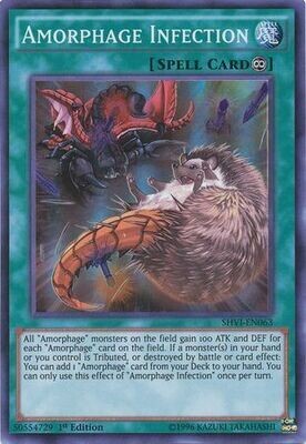 Amorphage Infection - SHVI-EN063 - Super Rare 1st EditionShining Victories 1st Edition Singles